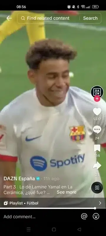 TikTok for Android TV — captura de tela 1