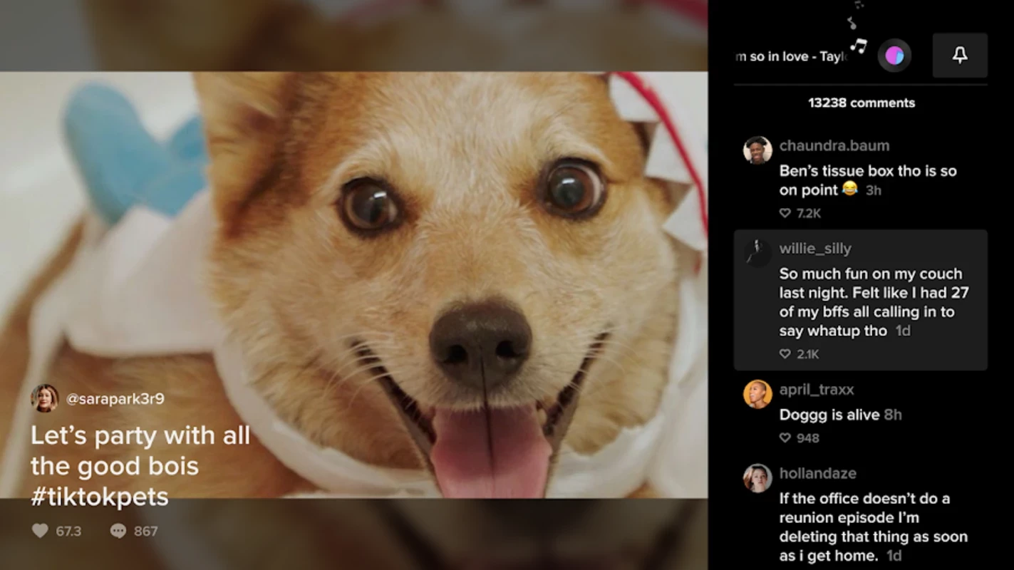 TikTok for Android TV — captura de tela 3