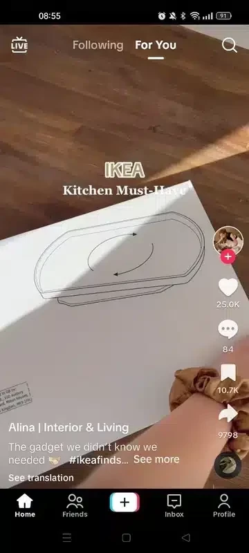 TikTok for Android TV — captura de tela 4